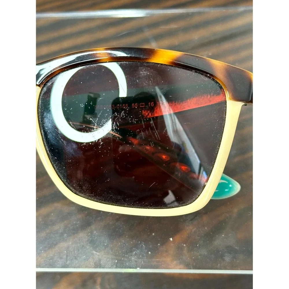 Costa Anaa 06S9053-0155 Unisex Tortoise Cream Mint Sunglasses SCRATCHED